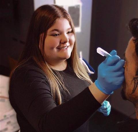 Bella Mertz, Piercer at Grade A Tattoos in Fort Wayne