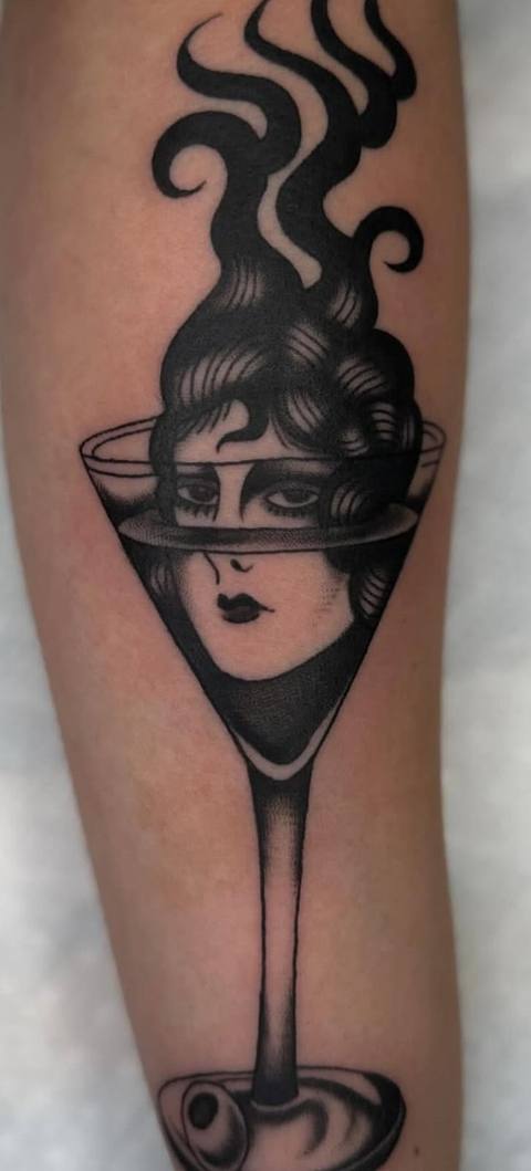 Blackwork work by Grade A Artists