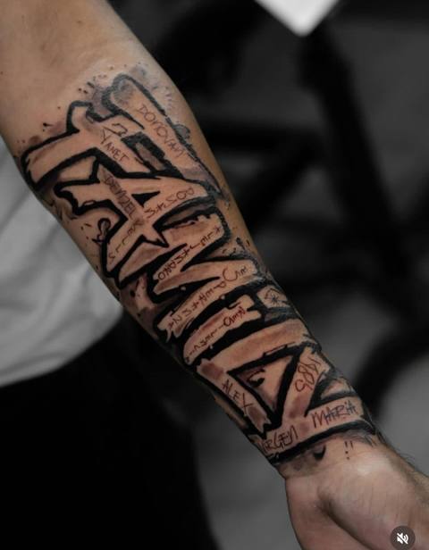 Blackwork work by Grade A Artists