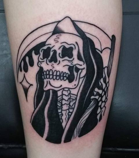 Blackwork work by Grade A Artists
