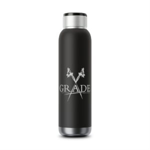 Grade A Tattoos Soundwave Copper Vacuum Audio Bottle 22oz