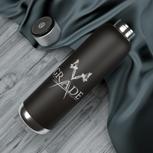Grade A Tattoos Soundwave Copper Vacuum Audio Bottle 22oz