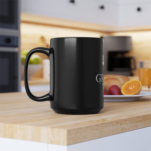 Grade A Tattoos Black Mug, 15oz